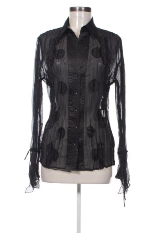 Γυναικείο πουκάμισο Taifun, Μέγεθος L, Χρώμα Μαύρο, Τιμή 18,99 €