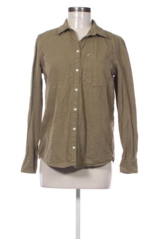 Дамска риза Tommy Jeans, Размер S, Цвят Зелен, Цена 35,27 €