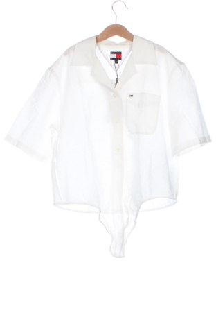 Дамска риза Tommy Jeans, Размер XS, Цвят Бял, Цена 26,58 €, #135792366