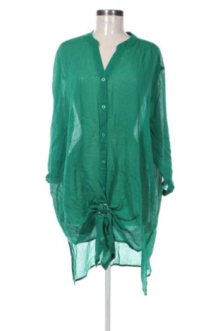 Damska koszula Ulla Popken, Rozmiar XL, Kolor Zielony, Cena 91,99 zł