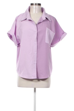 Γυναικείο πουκάμισο Unbranded, Μέγεθος L, Χρώμα Βιολετί, Τιμή 13,00 €