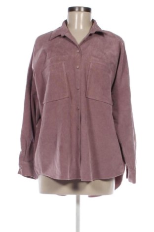 Damska koszula Zara, Rozmiar M, Kolor Popielaty róż, Cena 75,02 zł