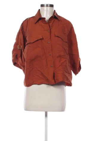 Γυναικείο πουκάμισο Zara, Μέγεθος S, Χρώμα Καφέ, Τιμή 22,99 €
