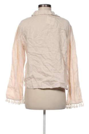 Γυναικείο πουκάμισο Zara, Μέγεθος L, Χρώμα Εκρού, Τιμή 13,99 €