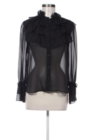 Дамска риза Zara, Размер S, Цвят Черен, Цена 10,22 €