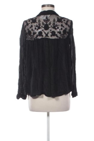 Γυναικείο πουκάμισο Zara, Μέγεθος L, Χρώμα Μαύρο, Τιμή 16,99 €