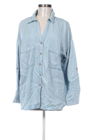 Дамска риза Zara, Размер XL, Цвят Син, Цена 14,00 €