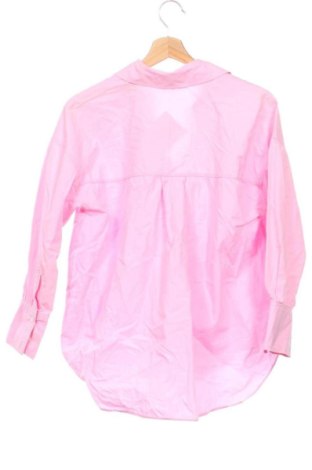 Γυναικείο πουκάμισο Zara, Μέγεθος XS, Χρώμα Ρόζ , Τιμή 14,00 €