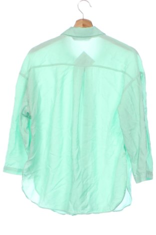 Дамска риза Zara, Размер XS, Цвят Зелен, Цена 9,71 €