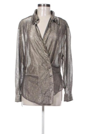 Γυναικείο πουκάμισο Zara, Μέγεθος L, Χρώμα Πολύχρωμο, Τιμή 17,00 €
