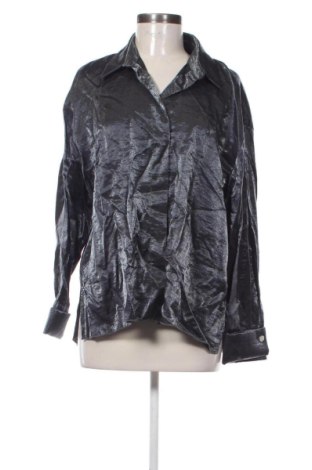 Cămașă de femei Zara, Mărime L, Culoare Argintiu, Preț 88,62 Lei