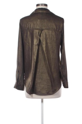 Cămașă de femei Zara, Mărime M, Culoare Auriu, Preț 83,41 Lei