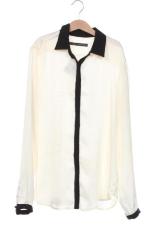 Γυναικείο πουκάμισο Zara, Μέγεθος XS, Χρώμα Εκρού, Τιμή 16,99 €