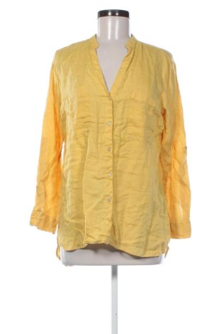 Cămașă de femei Zara, Mărime M, Culoare Galben, Preț 85,99 Lei