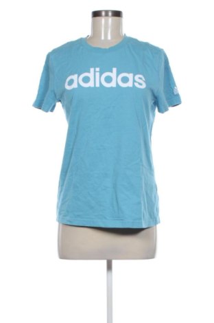 Дамска тениска Adidas, Размер L, Цвят Син, Цена 14,31 €