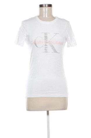Dámské tričko Calvin Klein Jeans, Velikost S, Barva Bílá, Cena  409,00 Kč