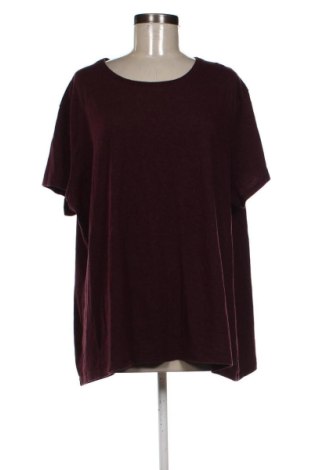 Damski T-shirt Decathlon, Rozmiar 3XL, Kolor Czerwony, Cena 48,23 zł