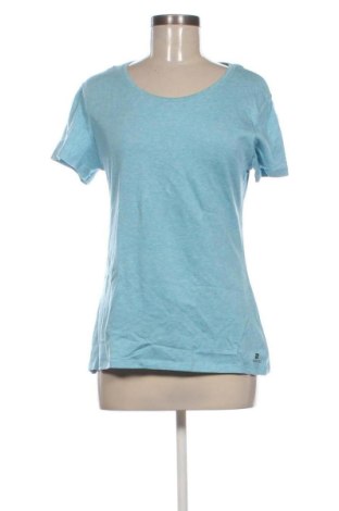 Damski T-shirt Decathlon, Rozmiar M, Kolor Niebieski, Cena 45,99 zł