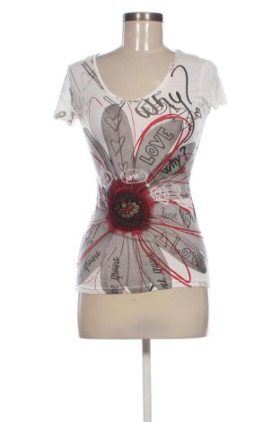 Damen T-Shirt Desigual, Größe XS, Farbe Mehrfarbig, Preis 16,99 €