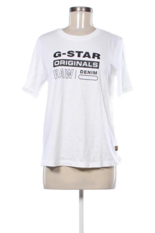 Γυναικείο t-shirt G-Star Raw, Μέγεθος M, Χρώμα Λευκό, Τιμή 26,99 €