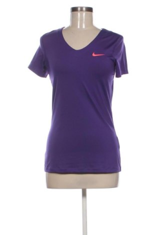 Γυναικείο t-shirt Nike, Μέγεθος M, Χρώμα Βιολετί, Τιμή 15,99 €