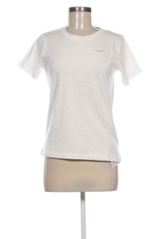Tricou de femei Pepe Jeans, Mărime XS, Culoare Alb, Preț 196,99 Lei