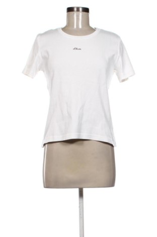 Дамска тениска S.Oliver, Размер L, Цвят Бял, Цена 9,00 €