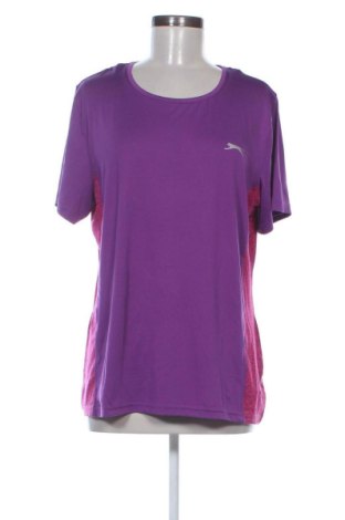Γυναικείο t-shirt Slazenger, Μέγεθος L, Χρώμα Βιολετί, Τιμή 7,99 €