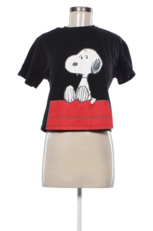 Дамска тениска Stradivarius, Размер S, Цвят Черен, Цена 9,00 €