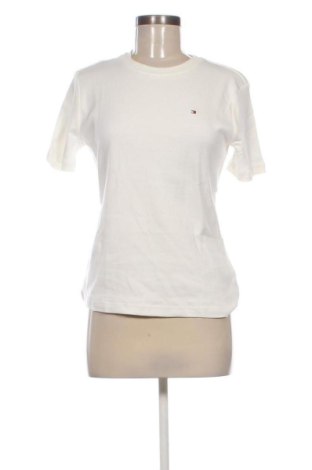 Tricou de femei Tommy Hilfiger, Mărime L, Culoare Ecru, Preț 259,99 Lei