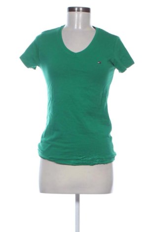 Γυναικείο t-shirt Tommy Hilfiger, Μέγεθος S, Χρώμα Πράσινο, Τιμή 27,99 €