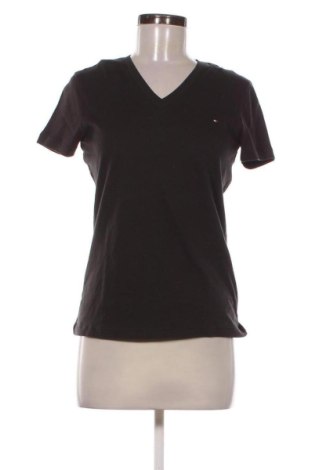 Damski T-shirt Tommy Hilfiger, Rozmiar XS, Kolor Czarny, Cena 169,99 zł