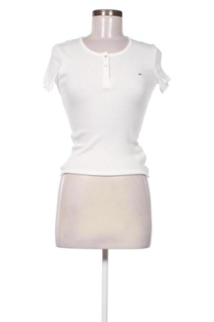 Tricou de femei Tommy Jeans, Mărime XS, Culoare Alb, Preț 211,99 Lei