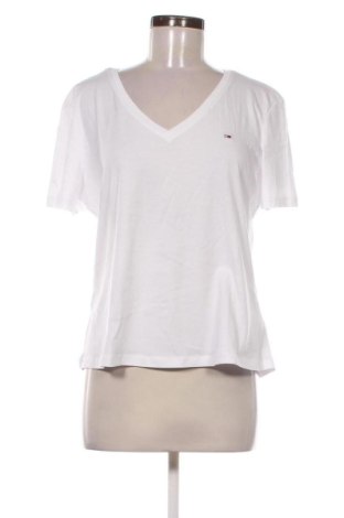 Tricou de femei Tommy Jeans, Mărime L, Culoare Alb, Preț 148,99 Lei
