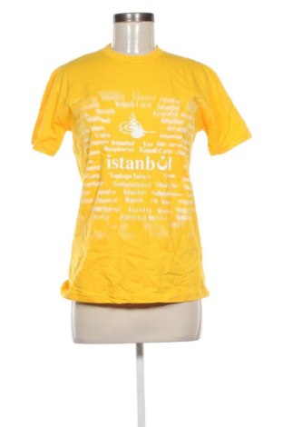 Дамска тениска Unbranded, Размер M, Цвят Жълт, Цена 9,20 €