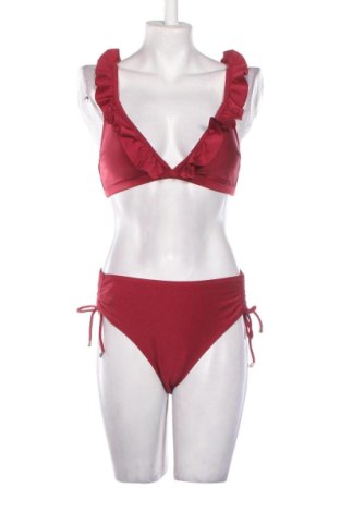 Дамски бански Cupshe, Размер L, Цвят Червен, Цена 55,00 €