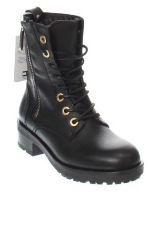 Botine de damă Tommy Hilfiger, Mărime 36, Culoare Negru, Preț 899,99 Lei