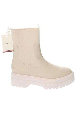 Damen Stiefeletten Tommy Hilfiger, Größe 39, Farbe Beige, Preis 177,99 €
