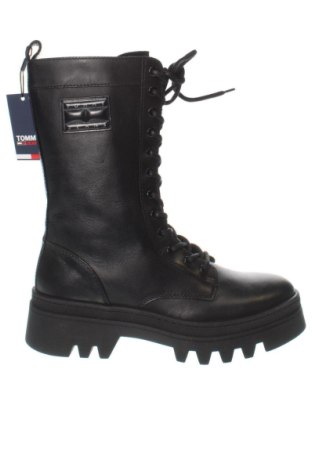 Damskie botki Tommy Jeans, Rozmiar 41, Kolor Czarny, Cena 854,99 zł