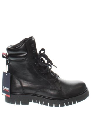 Γυναικεία μποτάκια Tommy Jeans, Μέγεθος 39, Χρώμα Μαύρο, Τιμή 174,99 €