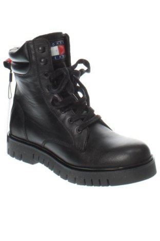 Γυναικεία μποτάκια Tommy Jeans, Μέγεθος 39, Χρώμα Μαύρο, Τιμή 174,99 €