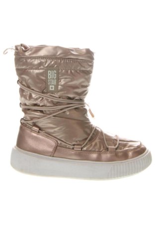 Cizme de damă Big Star, Mărime 37, Culoare Auriu, Preț 491,24 Lei