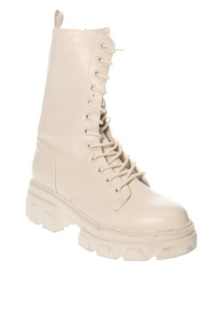 Damskie kozaki Primark, Rozmiar 39, Kolor ecru, Cena 204,99 zł