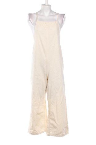 Дамски дълъг гащеризон Bershka, Размер S, Цвят Екрю, Цена 24,54 €