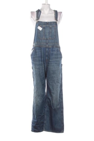 Дамски дълъг гащеризон Tommy Jeans, Размер M, Цвят Син, Цена 97,14 €, #135790095