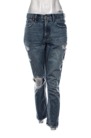 Dámské džíny  Abercrombie & Fitch, Velikost L, Barva Modrá, Cena  629,00 Kč