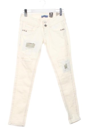 Dámské džíny  Bershka, Velikost XS, Barva Krémová, Cena  680,00 Kč