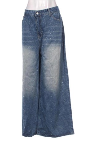 Damskie jeansy Black Up, Rozmiar XXL, Kolor Niebieski, Cena 111,99 zł