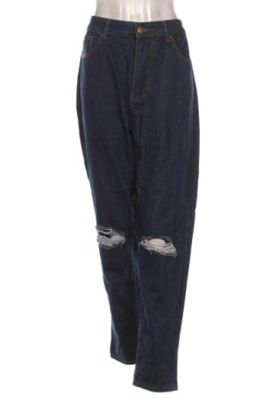 Γυναικείο Τζίν Boohoo, Μέγεθος XL, Χρώμα Μπλέ, Τιμή 11,99 €