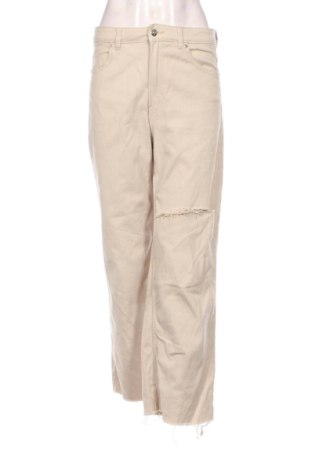 Дамски дънки H&M Divided, Размер M, Цвят Бежов, Цена 15,00 €